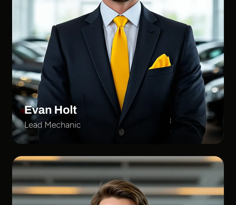 Phone-width page screen 05 of the TORQUE template (car rental) showing 3 images.