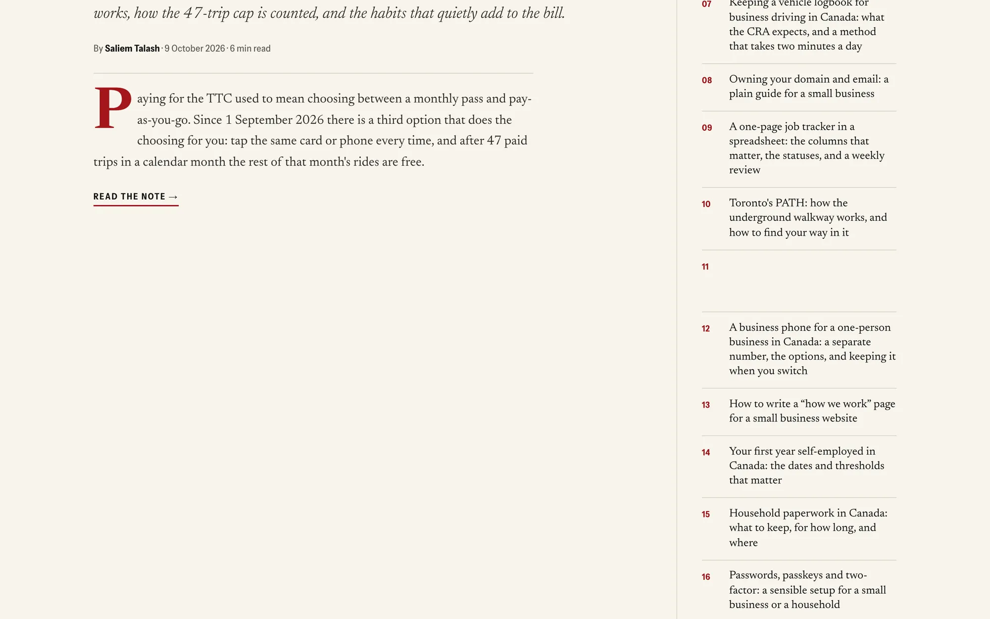 Desktop page section 03 of the ZELR (website).